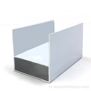 Profili okvira staklenih aluminijskih vrata na prodaju